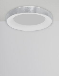 Плафониера Nova Luce RANDO THIN 9353856 сребърен детайл 3