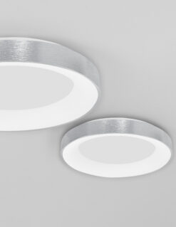 Плафониера Nova Luce RANDO THIN 9353856 сребърен детайл 4