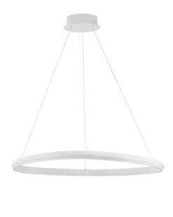 Полилей Nova Luce ARIES 9357062 бял в интериор