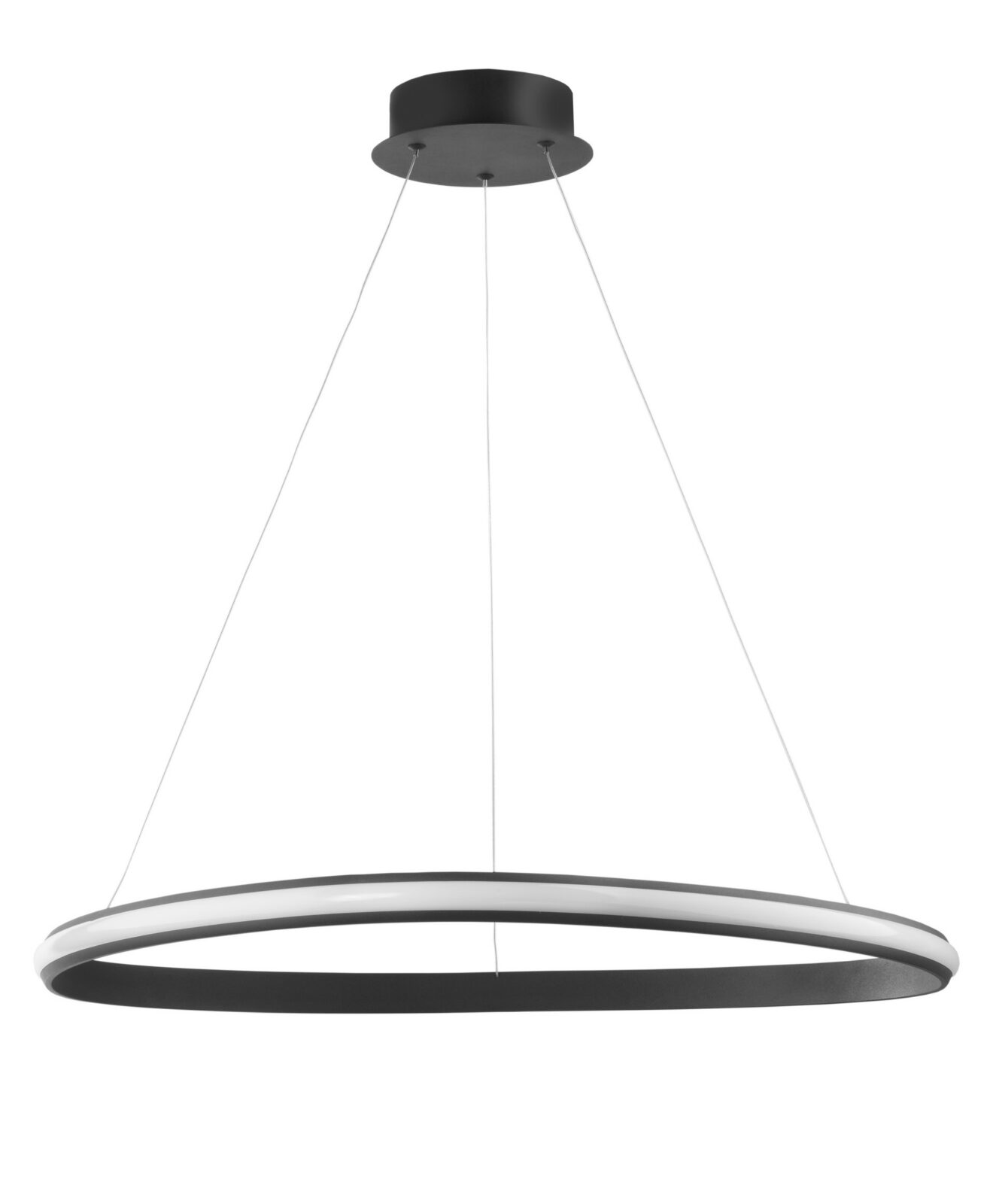 Полилей Nova Luce ARIES 9357064 черен в интериор