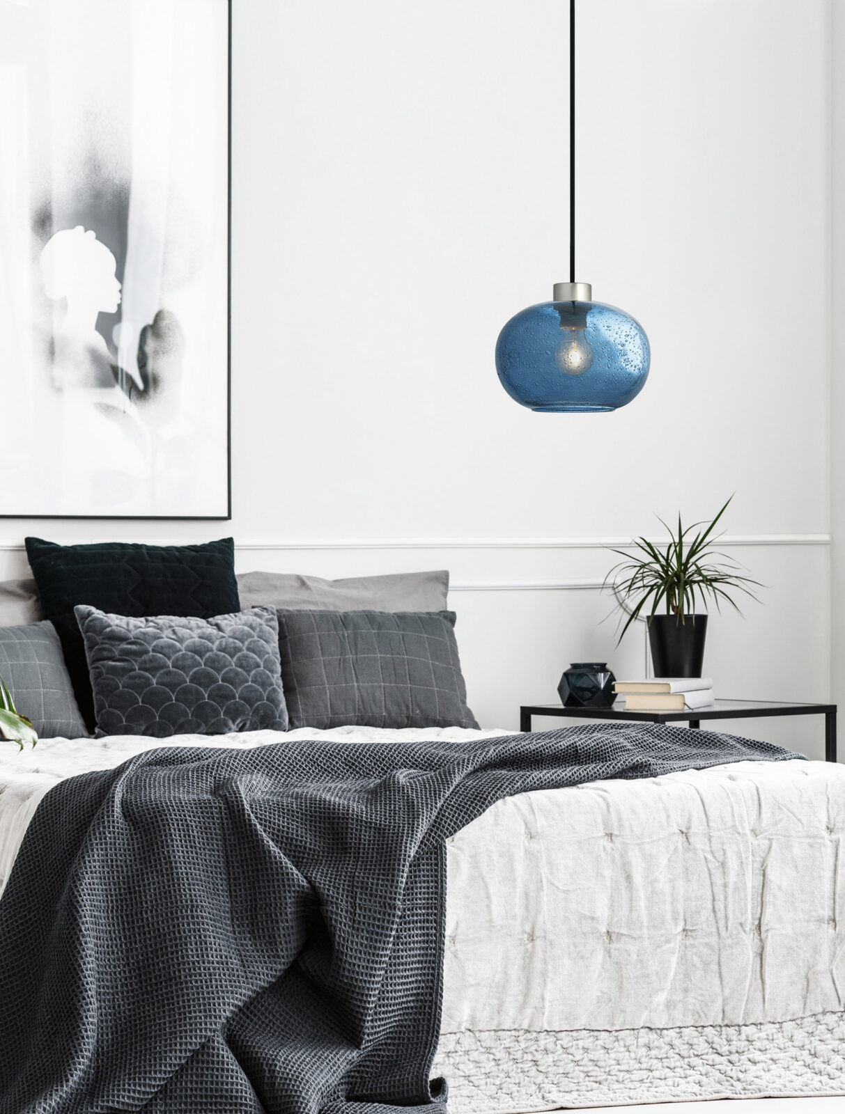 Пендел Nova Luce JADE 9361722 син