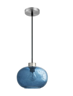 Пендел Nova Luce JADE 9361722 син в интериор