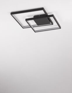 Плафониера Nova Luce PORTO 9364035 черен детайл 2