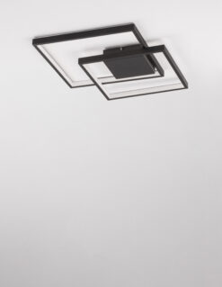 Плафониера Nova Luce PORTO 9364035 черен детайл 3