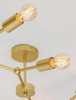 Плафониера Nova Luce CALISTO 9404078 златен
