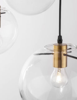 Полилей Nova Luce MIRALE 9416933 златист детайл 3