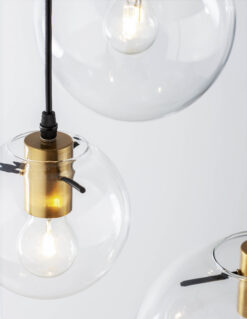 Полилей Nova Luce MIRALE 9416933 златист детайл 6