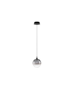 Пендел Nova Luce ORENDA 9416957 черен в интериор