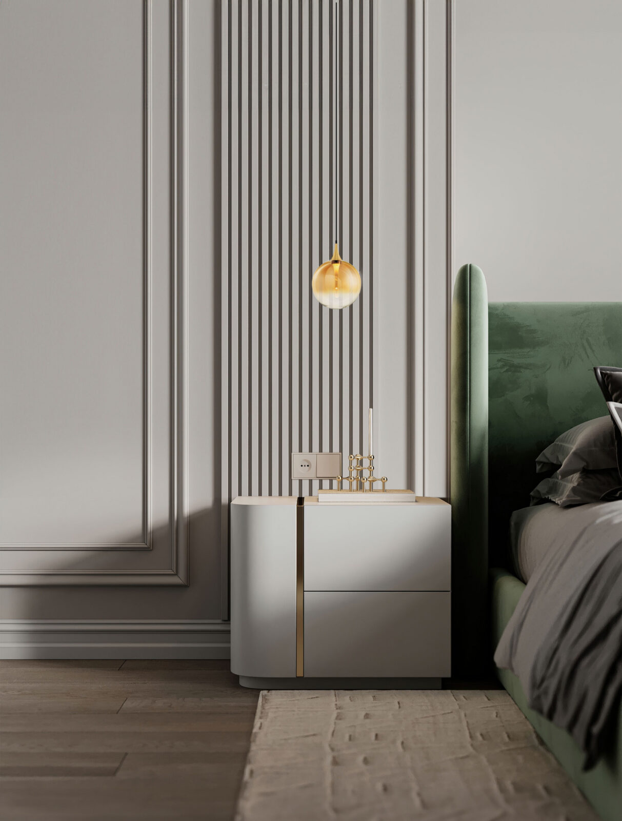 Пендел Nova Luce ORENDA 9416958 черен