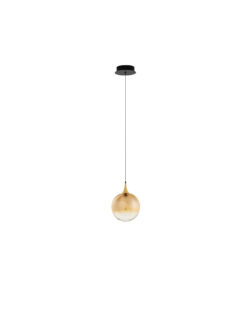 Пендел Nova Luce ORENDA 9416958 черен в интериор