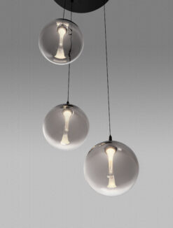Пендел Nova Luce ORENDA 9416959 черен детайл 4