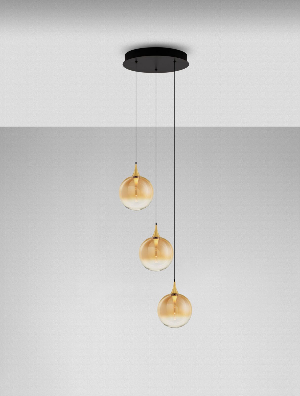 Пендел Nova Luce ORENDA 9416960 черен детайл 3