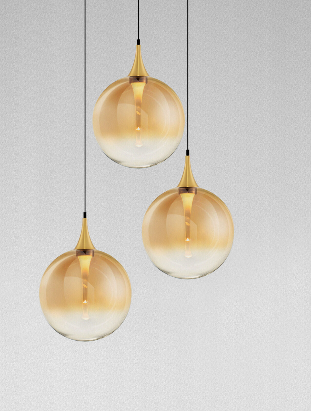 Пендел Nova Luce ORENDA 9416960 черен детайл 4