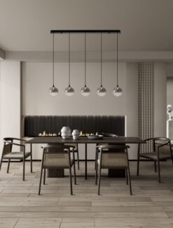 Полилей Nova Luce ORENDA 9416963 черен