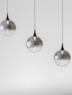 Полилей Nova Luce ORENDA 9416963 черен детайл 4
