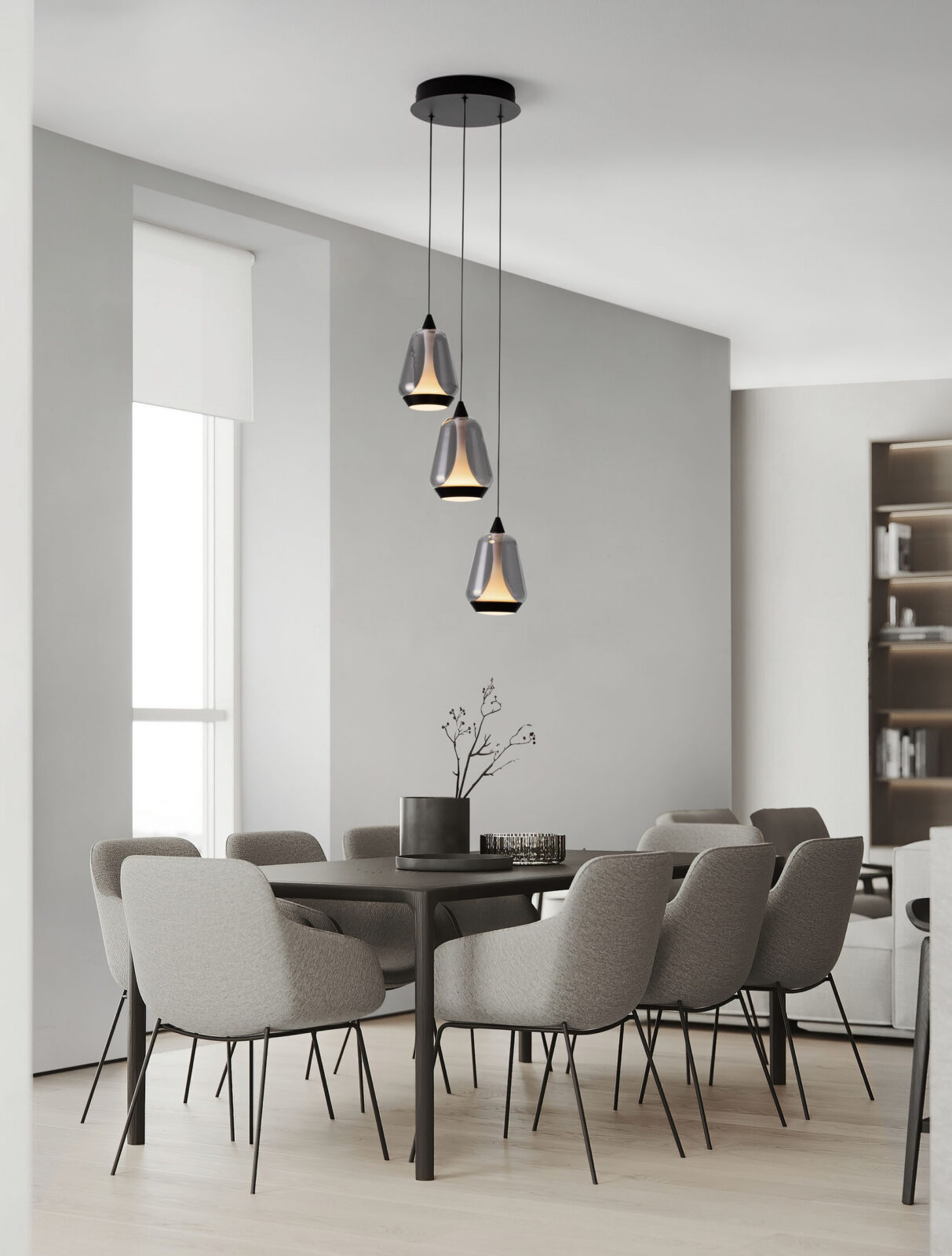 Полилей Nova Luce ALISH 9416967 черен