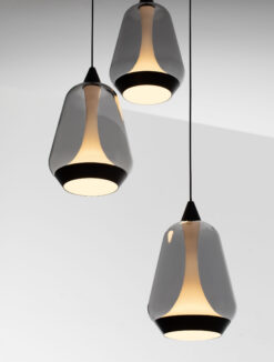 Полилей Nova Luce ALISH 9416967 черен детайл 4