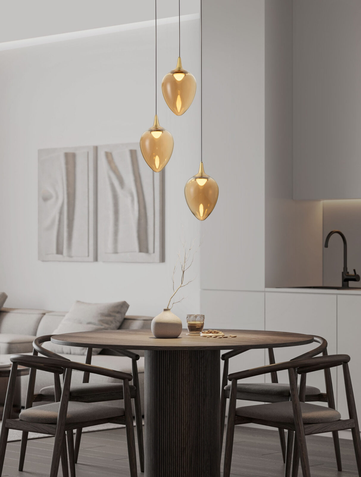 Пендел Nova Luce NALI 9416974 черен