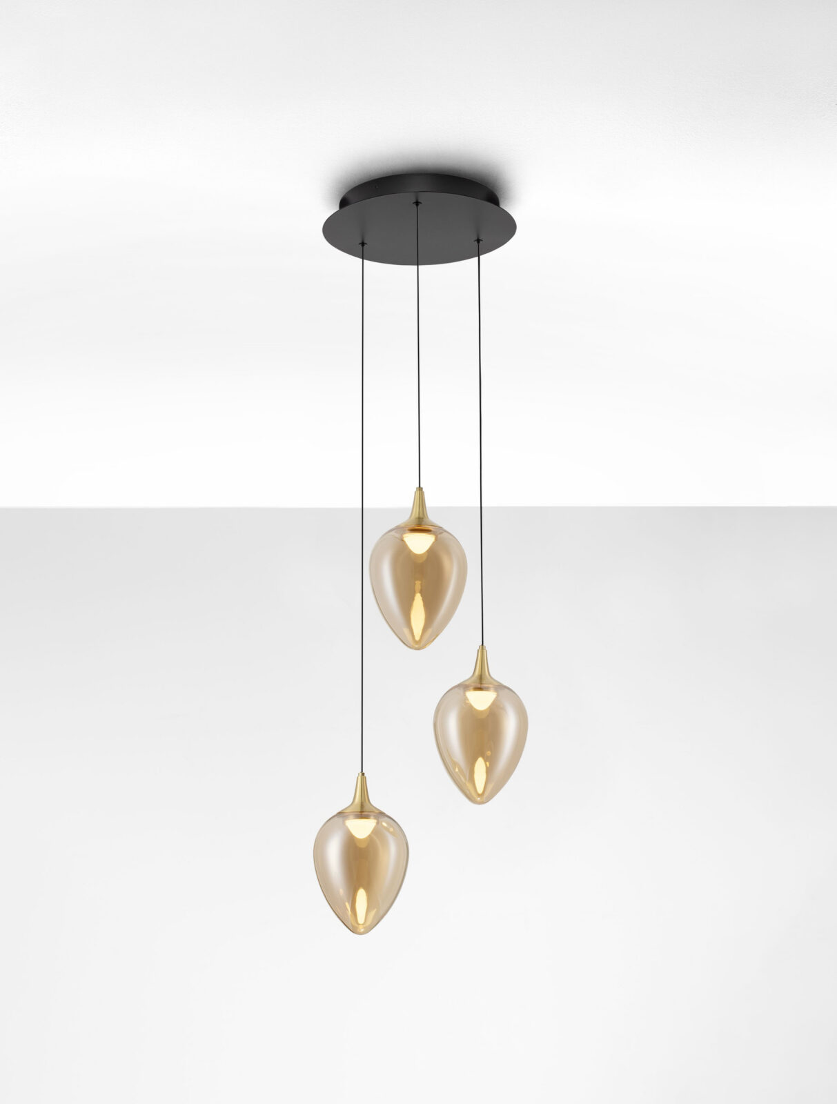 Пендел Nova Luce NALI 9416974 черен детайл 3
