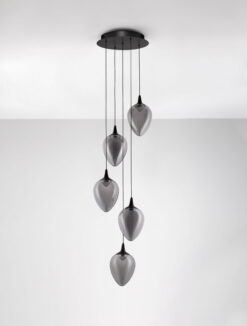 Полилей Nova Luce NALI 9416975 черен детайл 2