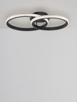 Плафониера Nova Luce NAGER 9481094 черен детайл 3