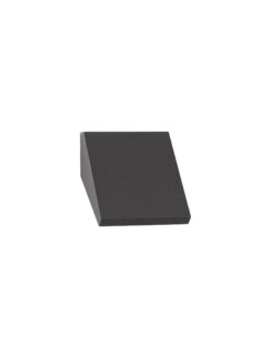 Фасаден аплик Nova Luce PARRIS 9492620 черен на фасада