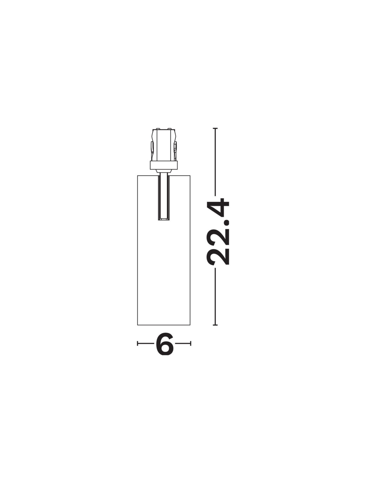 Магнитно тяло Nova Luce IMAGINE 2 9492901 бял детайл 2