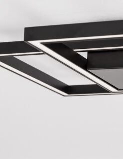 Плафониера Nova Luce BILBAO 9500822 черен детайл 4