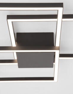 Плафониера Nova Luce BILBAO 9500832 черен детайл 4