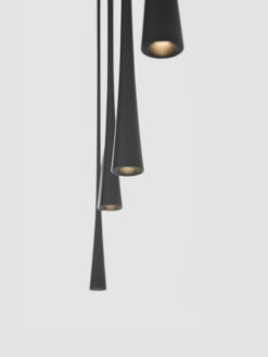 Полилей Nova Luce GOCCIO 9504001 черен детайл 3