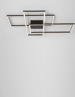 Плафониера Nova Luce BILBAO 9508431 черен детайл 3