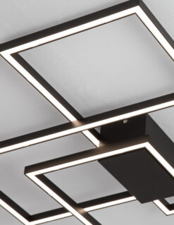 Плафониера Nova Luce BILBAO 9508431 черен детайл 5