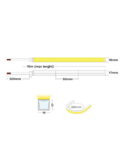 Неонова лента Nova Luce GOMU 16X17 IP67 3D BENDING 9530026 на фасада