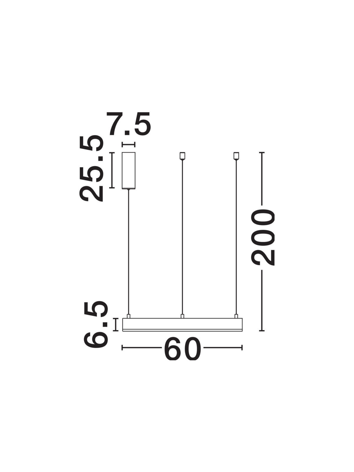 Полилей Nova Luce MOTIF 9530206 златист детайл 4