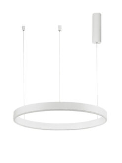 Полилей Nova Luce MOTIF 9530209 бял в интериор