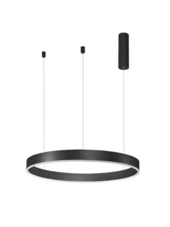 Полилей Nova Luce MOTIF 9530212 черен в интериор