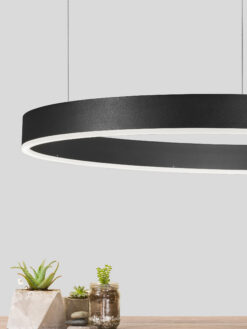 Полилей Nova Luce MOTIF 9530213 черен детайл 2