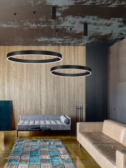 Полилей Nova Luce MOTIF 9530214 черен