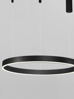 Полилей Nova Luce MOTIF 9530214 черен детайл 2