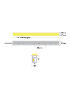 Неонова лента Nova Luce GOMU 12X20 IP44 PROFILE-FREE 9540049 детайл 3