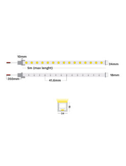 Прожектор Nova Luce BINE 9540076 на фасада