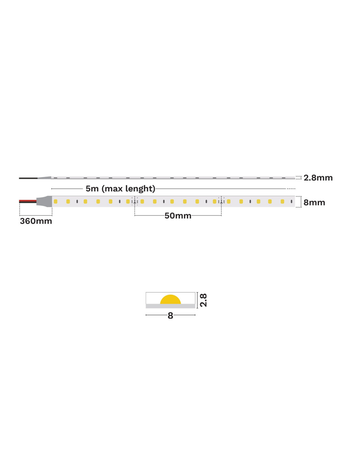 LED лента Nova Luce HONOR SLIM 9540092 на фасада
