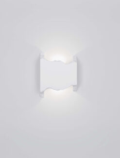 Аплик Nova Luce ALAS 9540230 бял детайл 3