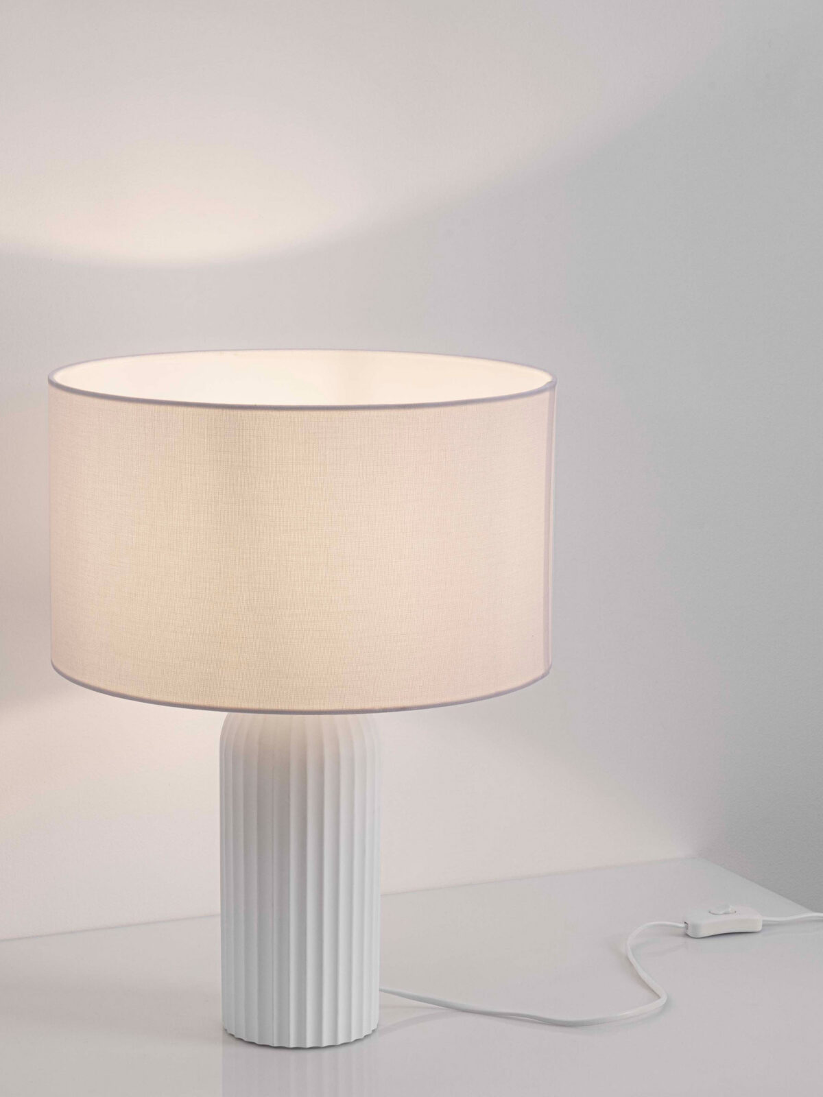 Настолна лампа Nova Luce AMMOS 9540243 бял детайл 4