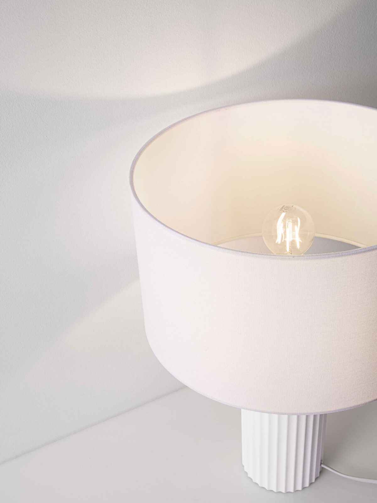 Настолна лампа Nova Luce AMMOS 9540243 бял детайл 5