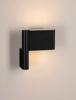 Аплик Nova Luce FLUSSO 9540277 черен детайл 4