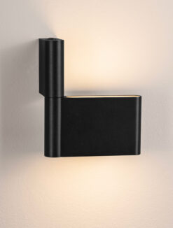 Аплик Nova Luce FLUSSO 9540277 черен детайл 6