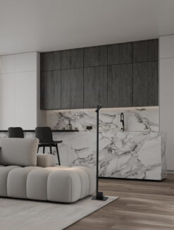 Лампион Nova Luce ARCO 9540290 черен
