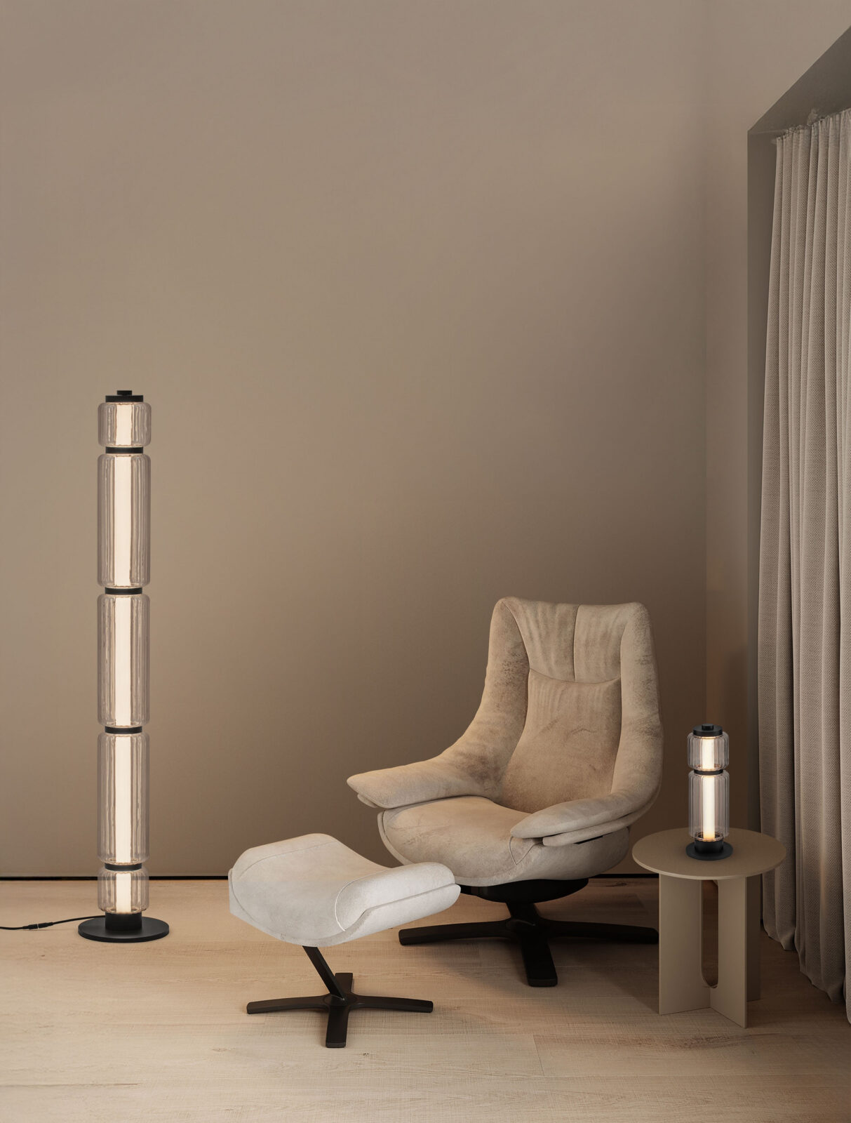 Лампион Nova Luce LIESSA 9540293 черен детайл 6