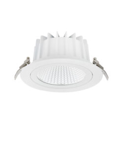 Луна за вграждане Nova Luce GLIM 9540310 бял в интериор